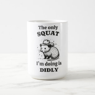 Mug Magic Rat Le seul squat que je fais c'est la tête