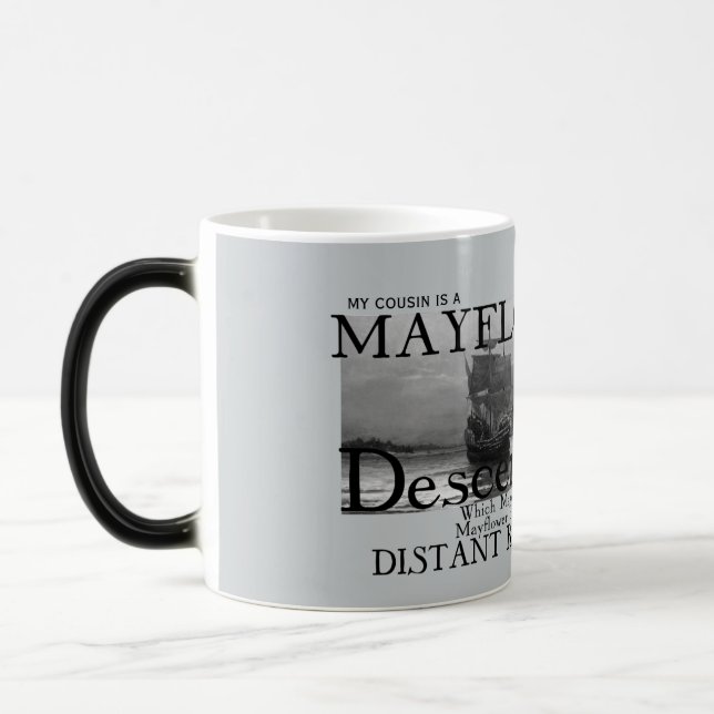 Mug Magic Relatif éloigné du passager Mayflower (Gauche)