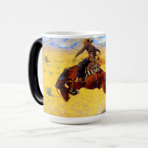 Mug Magic Remington Old West Horse et Cowboy