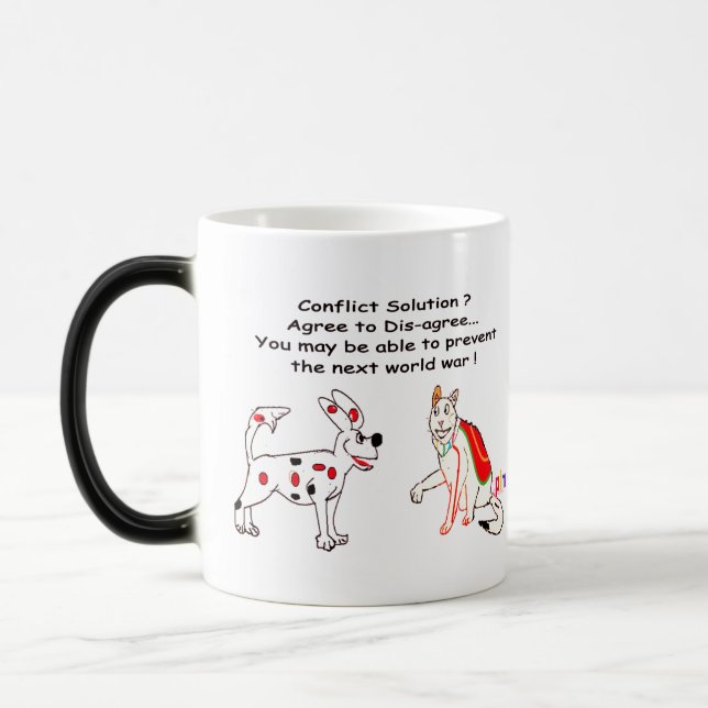 Mug Magic Résolution Des Conflits - Accepter D'Accepter (Gauche)
