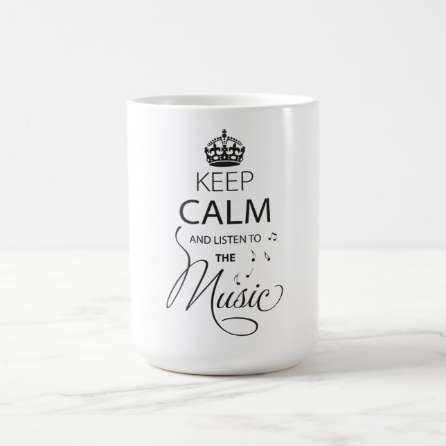 Mug Magic Restez calme et poursuivez (Centre)