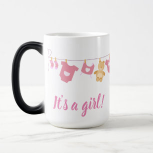 Mug Magic Révéler le genre C'est une fille