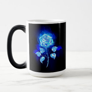 Mug Magic Rose bleu brûlant