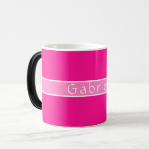 Mug Magic Rose chaud personnalisé simple