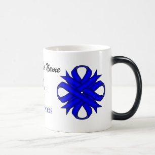 Mug Magic Ruban de trèfle bleu Tmpl par Kenneth Yoncich