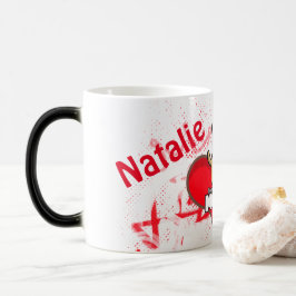 Mug Magic Saint Valentin coeur rouge avec ours