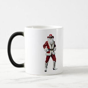 Mug Magic Santa Cow-boy