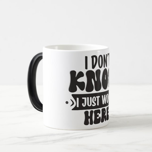 Mug Magic Sarcastic Coffee Quotes (Devant gauche)