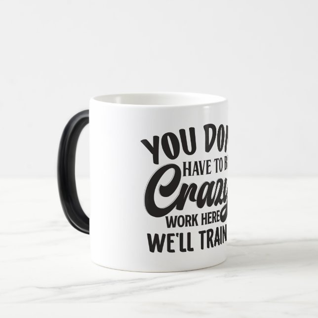 Mug Magic Sarcastic Coffee Quotes (Devant gauche)