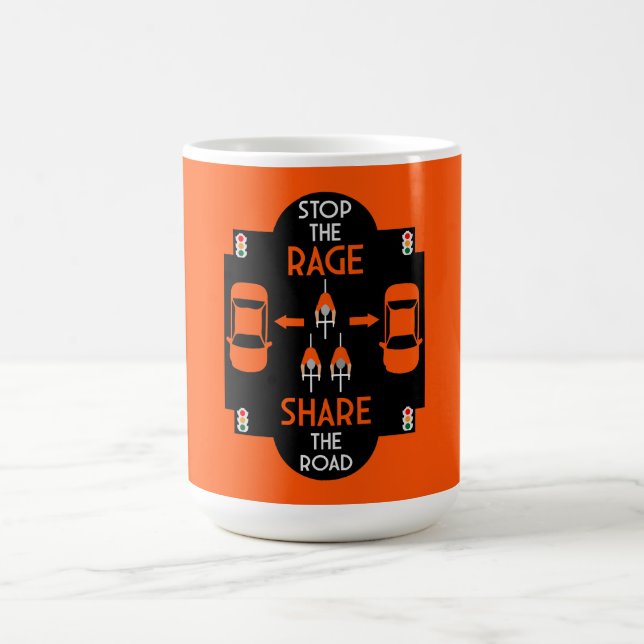 Mug Magic Sécurité Routière à Vélo (Centre)