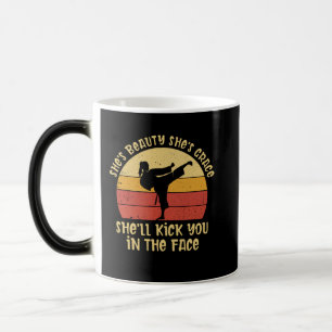 Mug Magic She's Beauty She's Grace She'll Kick You In The Fa