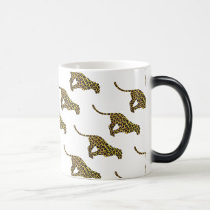 Mug Magic Siloette léopard Brown et jaune