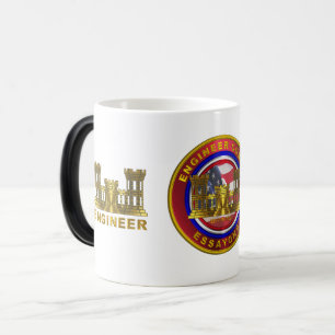 Mug Magic Soldat et vétéran du génie de l'Armée de terre