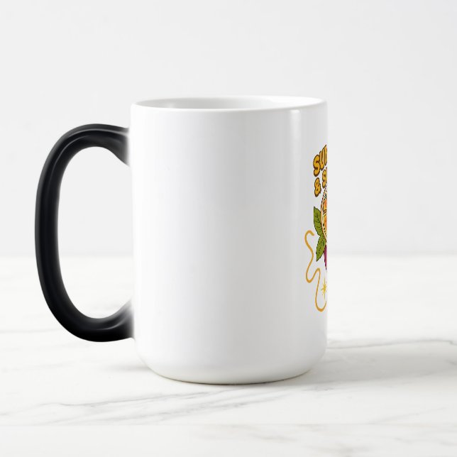 Mug Magic Soleil en Coupe - Fruit de passion tropicale (Gauche)
