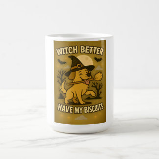 Mug Magic Sorcière Mieux Avoir Mes Biscuits Chien Drôle Hall