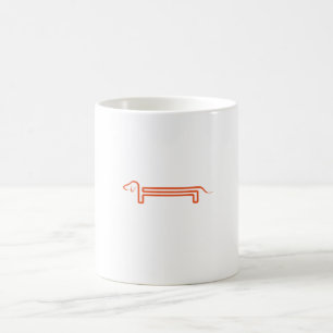 Mug Magic Stase de transformation avec motif de dackel