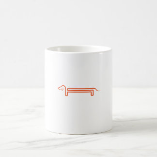 Mug Magic Stase de transformation avec motif de dackel