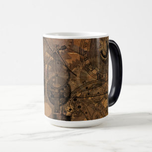 Mug Magic Steampunk Horloges et engrenages Style victorien