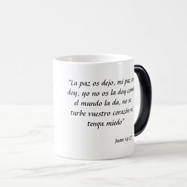Mug Magic Taza con texto bíblico (Devant droit)