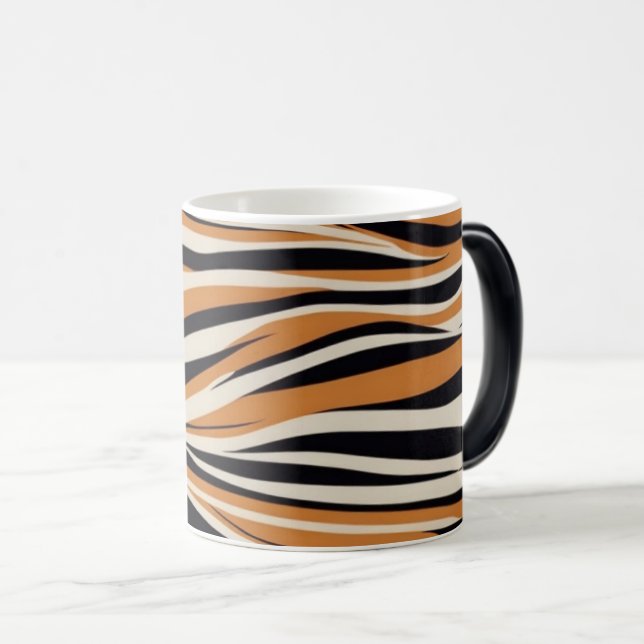 Mug Magic Taza de café clásica estilo de tigre  (Devant droit)