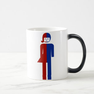 Mug Magic ⚠ thaïlandais de signe de ⚠ de toilette de