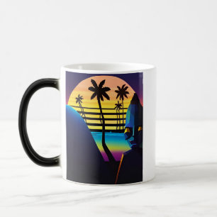 Mug Magic Tiki Night Synthwave Ken Gage
