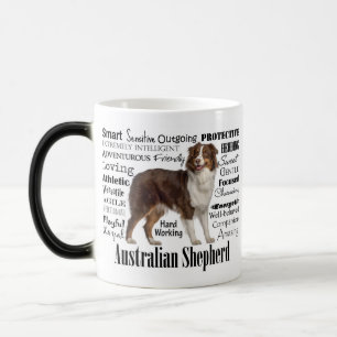 Mug Magic Traces bergers australiens rouges