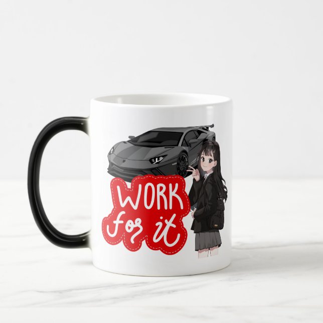 MUG MAGIC TRAVAILLEZ POUR ELLE (Gauche)