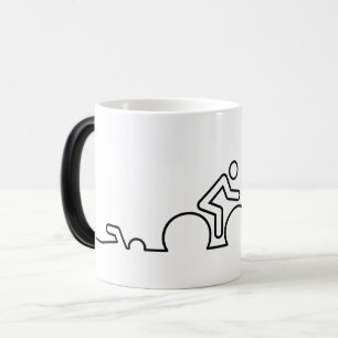 Mug Magic Triathlon. Natation, cyclisme et course.