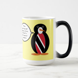 Mug Magic Trinidad Tobago Parlant Mme Pingouin Personnalisé