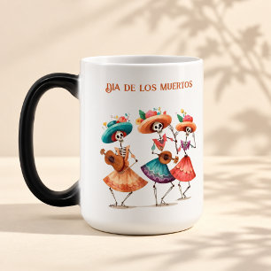Mug Magic Trio de Calavera Dançant pour le Jour des Morts
