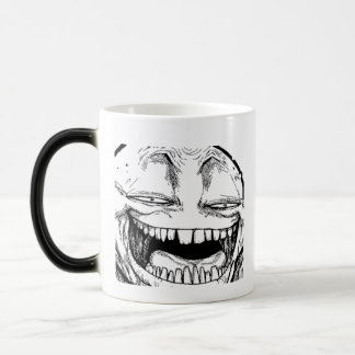 Mug Magic Troll de sourire de disparition font face à la