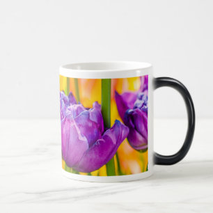 Mug Magic Tulipes Enchantant rose profond