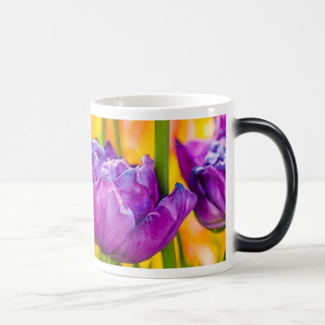 Mug Magic Tulipes Enchantant rose profond (Droite)