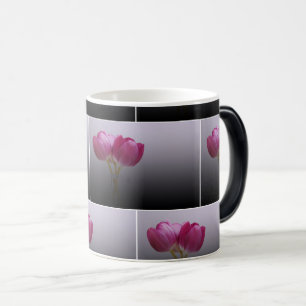Mug Magic Tulipes roses fraîches - Floral de printemps
