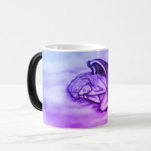 Mug Magic Un Ange endormi sur les nuages des cieux