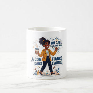Mug Magic ✨ Un Café dans une Main, la Confiance dans l'Autre