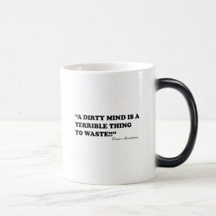 Mug Magic Un esprit sale est une chose terrible à gaspiller