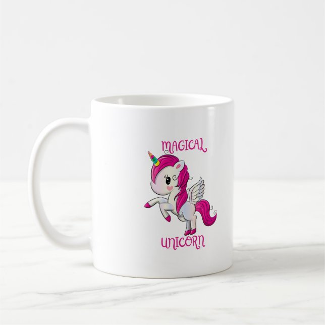Mug Magic Unicorn Lover Fan Club (Gauche)
