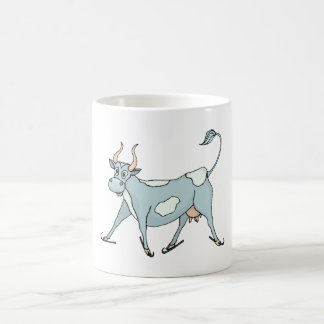 Mug Magic Vache sur des patins de glace