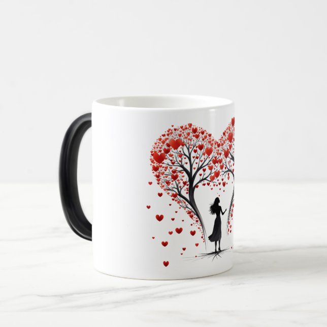 Mug Magic Valentines Day Hearts (Devant gauche)