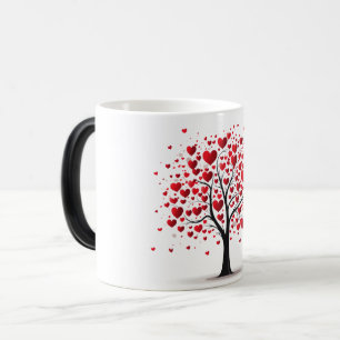 Mug Magic Valentines Day Hearts