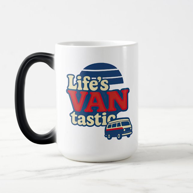Mug Magic VANtastic Red Cream Blue Edition (Gauche)