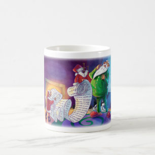 Mug Magic Vérifier deux fois Père Noël