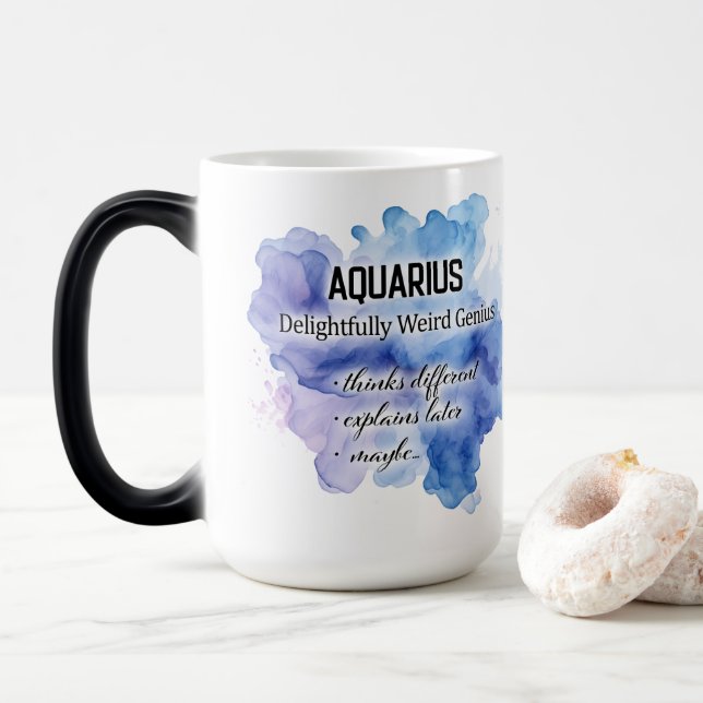 Mug Magic Verseau (Avec donut)