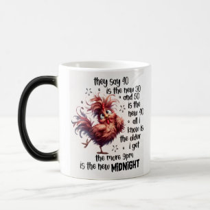 Mug Magic "Vieillissement redéfini : conception de la taille