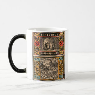 Mug Magic Vintage 1921 50 Pfennig Notgeld Billet Lüneburg
