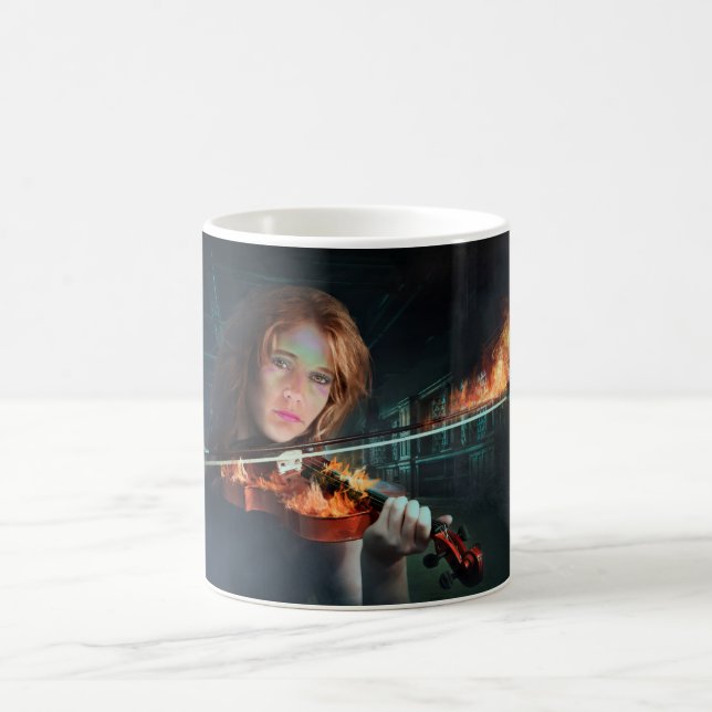 Mug Magic Violon en feu (Centre)