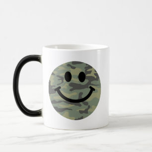 Mug Magic Visage de camo vert