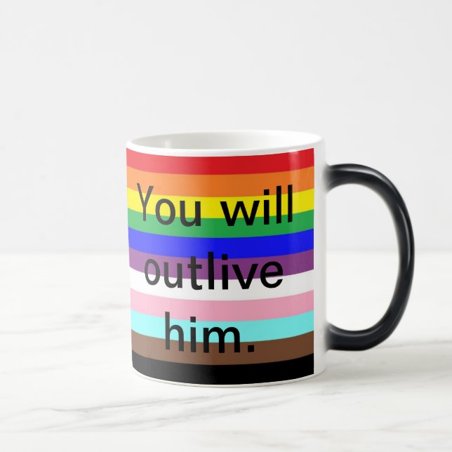 Mug Magic Vous Le Vivrez Fierté Soutien Ally LGBTQIA+ (Droite)